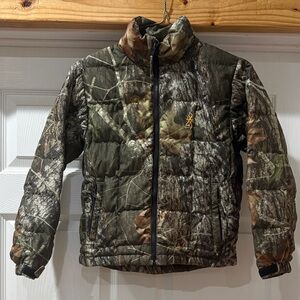 Kids Camouflage Browning Jacket